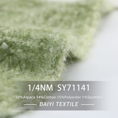 Dustproof Socks Alpaca Wool Yarn 1/4NM Anti Fouling Anti Pilling