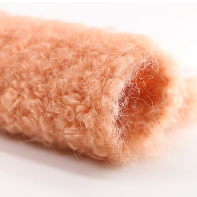 Fluffy Soft Alpaca Loop Wool Yarn 1/3NM Durable For Plush Toys