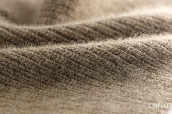 Brushed Fleece Wool Blend Yarn 2/24NM Anti Pilling Practical