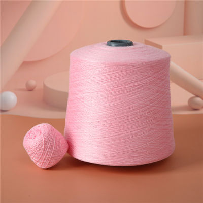 Lightweight Acidproof Viscose Ring Spun Yarn , Anti Bacteria Hand Spun Wool Yarn